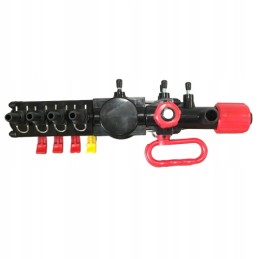 Purkštuvo skirstytuvas, 4 sekcijų, pastovus slėgis