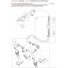 Amazone 3 4 jungtis 20 mm žarnai 934821