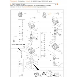 Amazone zf1024 solenoidinio vožtuvo remonto rinkinys