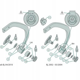 Dešiniojo sriegio veržlė 4003231328