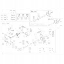 Siurblio diafragma Udor Zeta Omega 090359