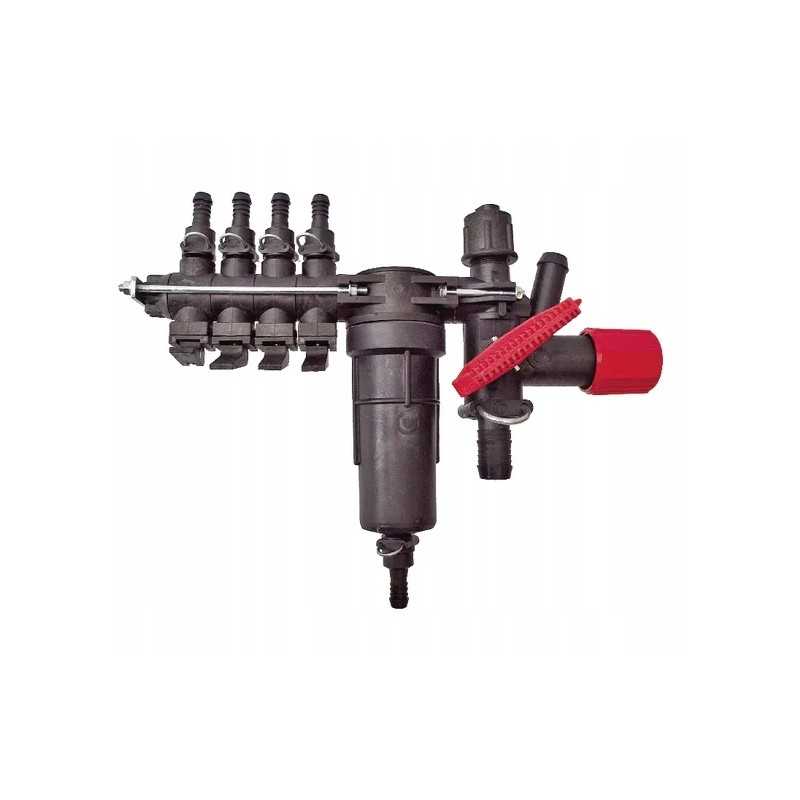 65004031091070 ZSF 4 sekcijų valdymo vožtuvas Pilmet