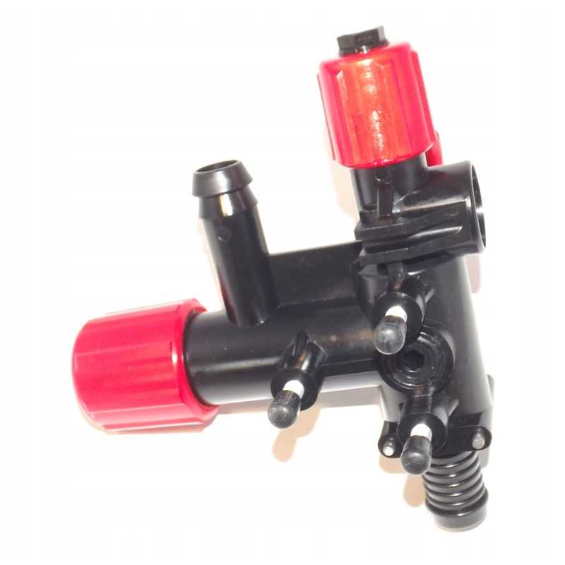 Skirstytuvo korpusas, purkštuvo vožtuvas be sekcijos