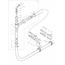 Amazone Tee GE325 purkštuvų sriegis 2