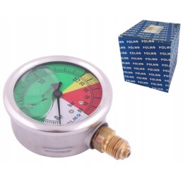Glicerino manometras m63 0 15 60 bar sriegis g1 4