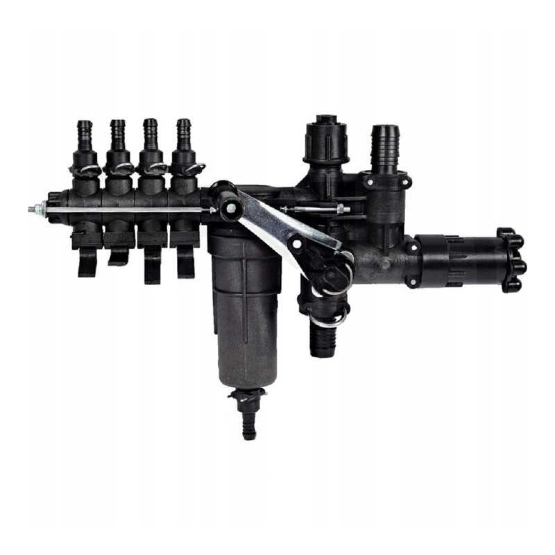 5 sekcijų skirstytuvas su Pilmet tipo filtru