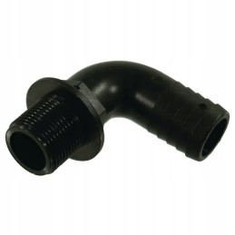 90 3 4 kampinė jungtis 25 mm PVC žarnai