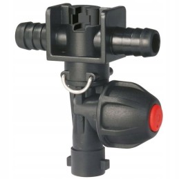 Purškimo laikiklis su 2 žarnų jungtimis 15 mm arag