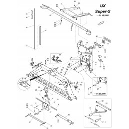 Amazone rutulys, pritvirtinantis purkštuvo siją