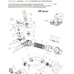 Amazone filtro jungtis 935179