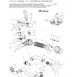 Amazone reguliavimo rankovė 930105