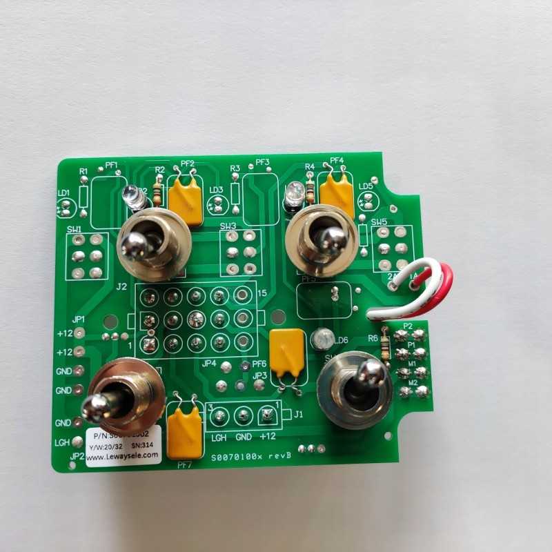 Panel driver board 2 sectionsarag geoline