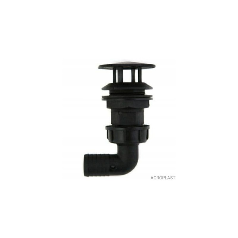 Siurbimo vamzdžio skersmuo 32 mm su 90° alkūne