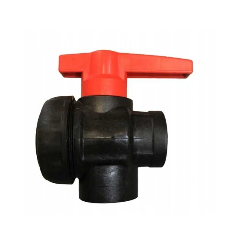 Rutulinis vožtuvas 1 1 2 3 krypčių purkštuvui