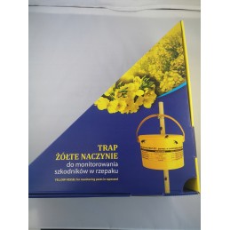 Geltona gaudyklės indas