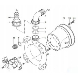 Annovi Reverberi 759054 purkštuvo siurblio vožtuvas