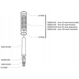 Filtro jungiklis 326 328
