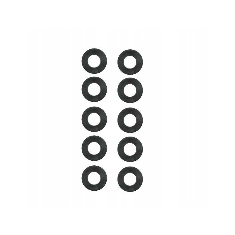 Silikono tarpiklis dangteliui rau 3 0mm x 10 vnt