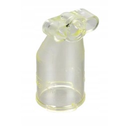 Stiklas rodo alyvos lygį