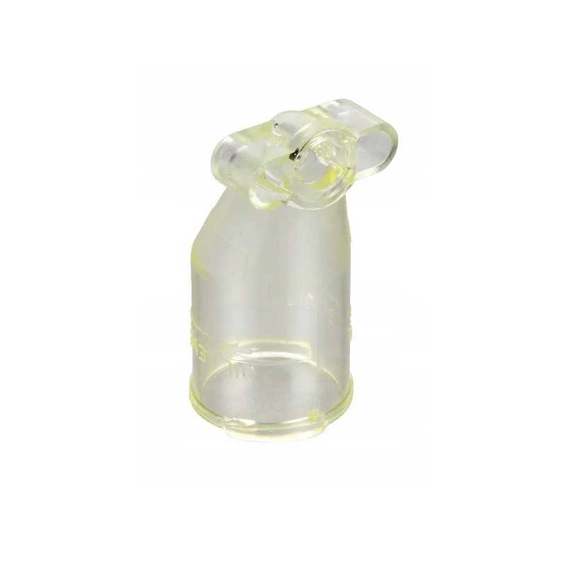 Stiklas rodo alyvos lygį