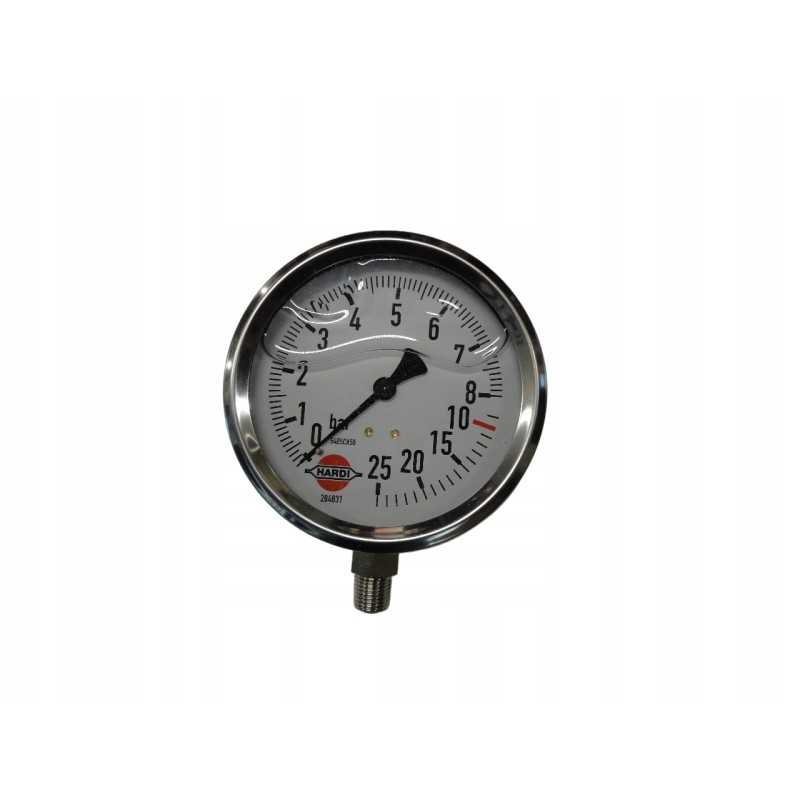 Hardi manometras 0 25 bar originalus