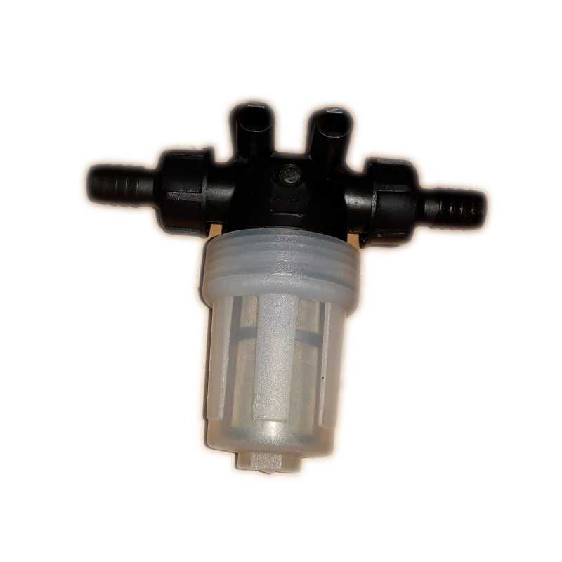 Purškimo vamzdžio slėgio filtras