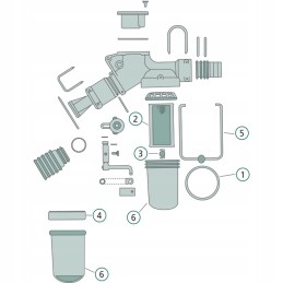 Filtro vožtuvo O žiedas