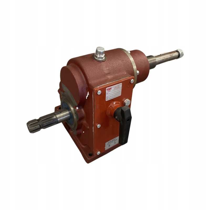 Dviejų greičių itališka cmv purkštuvo pavarų dėžė