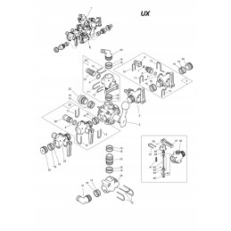 Amazone as30 d25 vožtuvas purkštuvams Nr.zf840