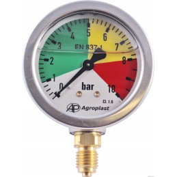 Purkštuvo manometras m12 x 1 5 0 15 bar fi60