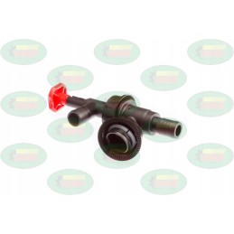 Purkštuvo įsiurbimo filtro išleidimo vožtuvas