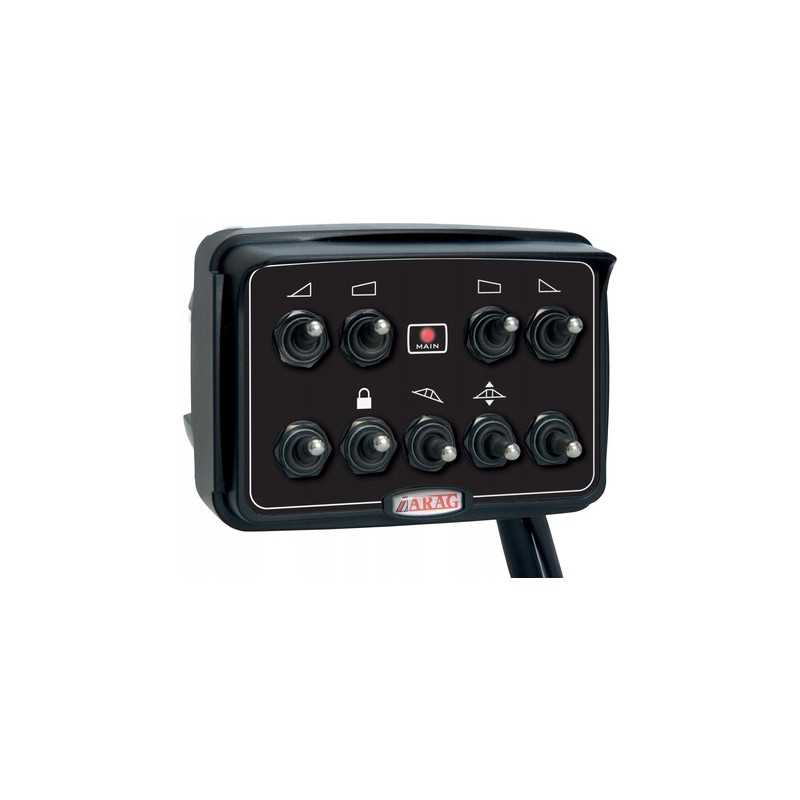 Arag 9 sekcijų hidraulinio valdiklio valdymo pultas