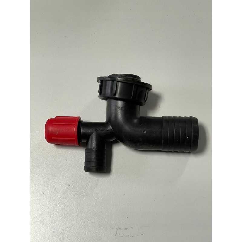 Purkštuvo filtro išleidimo vožtuvas 40 mm žarnai