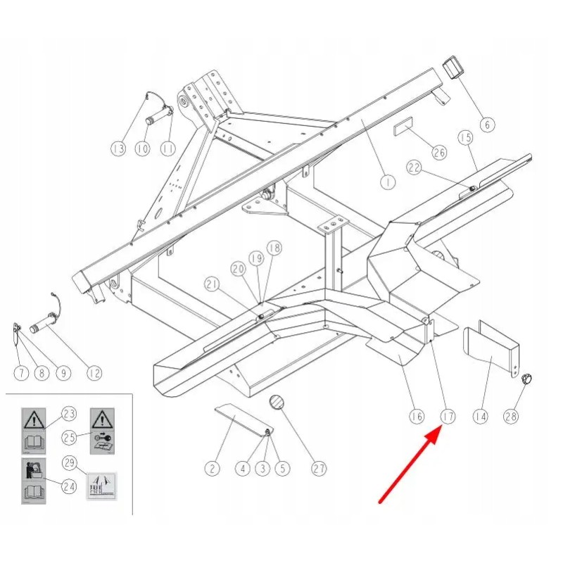 598140 inox kniedė 4 x 6 mm