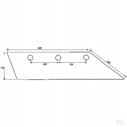 Dešinysis peilis Lemken SB56 3352034