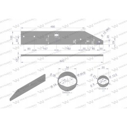 Kairysis slydimas naudokite 41659460509 overum plieną, nes