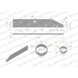 Kairysis slydimas naudokite 41659460509 overum plieną, nes