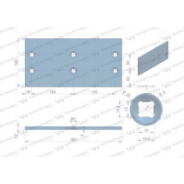 Ilgas dešinysis slydimas kairysis 3411508 naudoti a36h l
