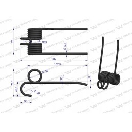 Rinktuvo pirštas naudojamas presui Sipma
