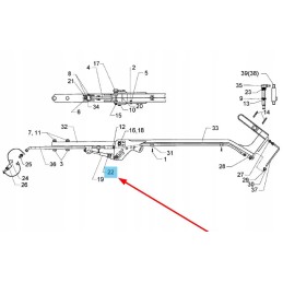 3298200 spyruoklė 5 8 x 33 2 x 254 mm