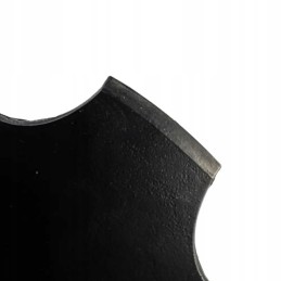 Danta plokštė 560 mm x 4 mm 6 skylės iš 10