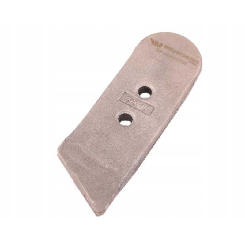 Kaltas, kairysis plūgo dangtis, kvernelio naudojimas