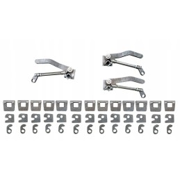 Priekabos dugno angos vyriai iš 3 pusių 83mm