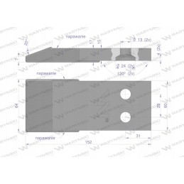 Susukto podirvio noragėlio kaltinis antgalis naudojamas kurmiui formuoti