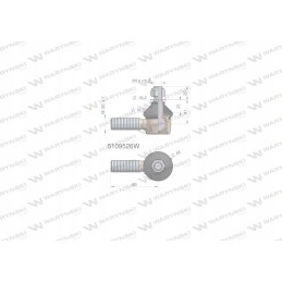 Jungties strypo galo korpusas fiat 80mm 5109526