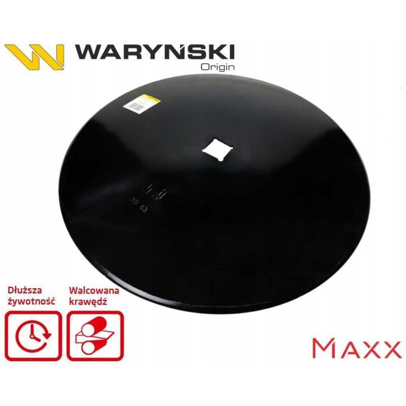 Lygios plokštės skersmuo 460, skylė 30x30, boro plienas 3-2 mm