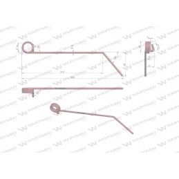 Pirštas, skirtas naudoti su Hatzenbichler 9309