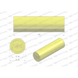Poliuretano amortizatoriaus volelis 38x125 Warynski