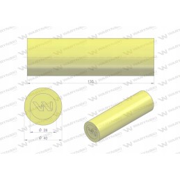 Poliuretano amortizatoriaus volelis 40x135 Warynski