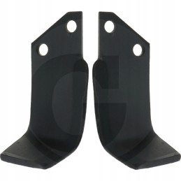 Kampinės granitinės rotatavos mentės 133x6x